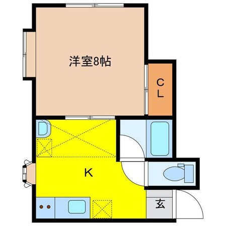 シティパレスの物件間取画像